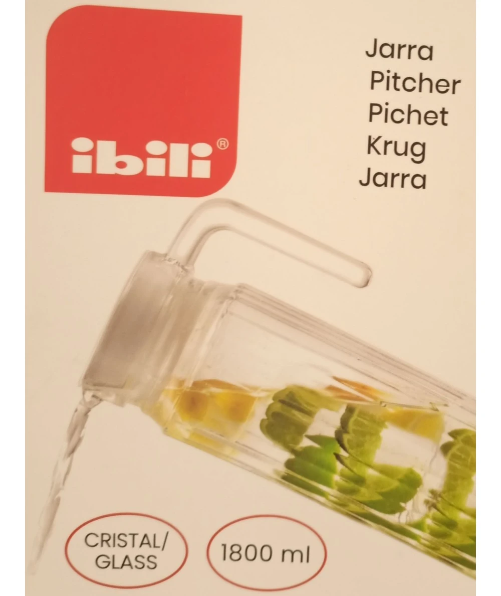 JARRA DE NEVERA 1800 ML IBILI 743875 2 JARRA DE NEVERA 1800 ML IBILI 743875 - Imagen 2