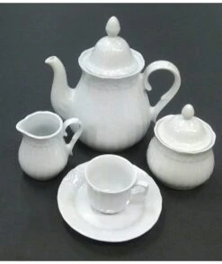 JUEGO CAFÉ-TÉ 27 PIEZAS SEVILLA BLANCO PONTESA-SANTA CLARA