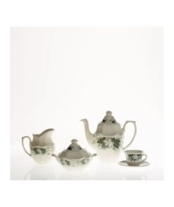 JUEGO DE CAFÉ 15 PIEZAS YEDRA LA CARTUJA DE SEVILLA -Bazar Casa Sole juego de cafe 15 piezas yedra la cartuja de sevilla 2