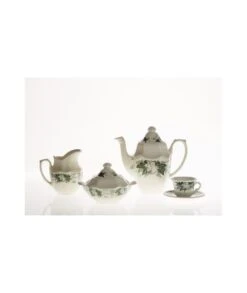 JUEGO DE CAFÉ 15 PIEZAS YEDRA LA CARTUJA DE SEVILLA