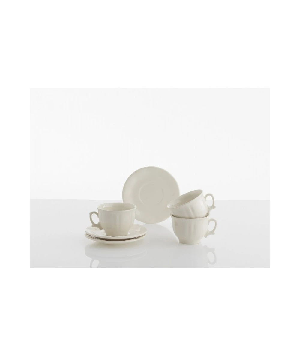 JUEGO DE DESAYUNO 24 PIEZAS AUROA BLANCA LA CARTUJA DE SEVILLA 3 JUEGO DE DESAYUNO 24 PIEZAS AUROA BLANCA LA CARTUJA DE SEVILLA - Imagen 3