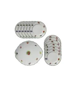 JUEGO DE PASTAS 13 PIEZAS FLORES Y FRUTAS SAN CLAUDIO 1040101222