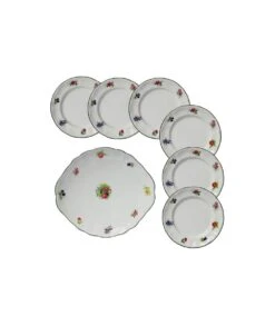 JUEGO DE PASTAS 7 PIEZAS FLORES Y FRUTAS SAN CLAUDIO 1041101222