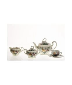 JUEGO DE TÉ 15 PIEZAS BELLAVISTA LA CARTUJA DE SEVILLA