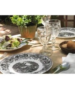 JUEGO DE TÉ 15 PIEZAS NEGRO VISTAS LA CARTUJA DE SEVILLA 6 JUEGO DE TÉ 15 PIEZAS NEGRO VISTAS LA CARTUJA DE SEVILLA -Bazar Casa Sole juego de te 15 piezas negro vistas la cartuja de sevilla 2