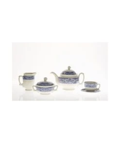 JUEGO DE TÉ 27 PIEZAS 150 ANIVERSARIO LA CARTUJA DE SEVILLA