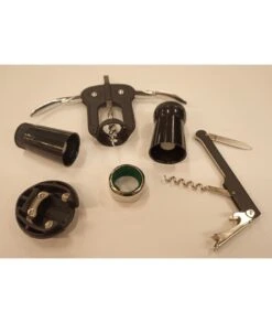 JUEGO DE VINO BOJ 7 PIEZAS 6 JUEGO DE VINO BOJ 7 PIEZAS -Bazar Casa Sole juego de vino boj 7 piezas 2