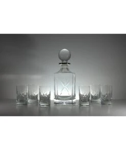 JUEGO LICOR 7 PIEZAS BOHEMIA REF. 3525