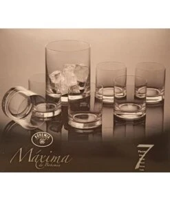 JUEGO WHISKY 7 PIEZAS MÁXIMA DE BOHEMIA