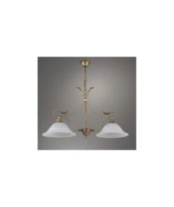 LÁMPARA BRONCE 2 BRAZOS DOLOMITA FAGUERLAMP 508/2/C