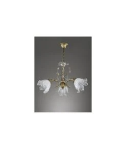 LÁMPARA BRONCE 3 BRAZOS AMATISTA FAGUERLAMP 563/3/C