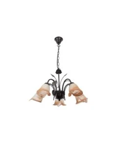 LÁMPARA FORJA NÁPOLES 5 BRAZOS FABRILAMP 6.554/5