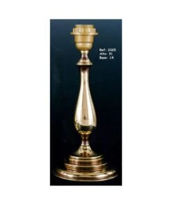 LÁMPARA SOBREMESA BRONCE 2325 PABLO REY BAUTISTA