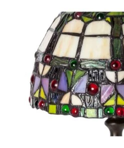 LÁMPARA SOBREMESA TIFFANY 4559 SUL -Bazar Casa Sole lampara sobremesa tiffany 4559 sul 2