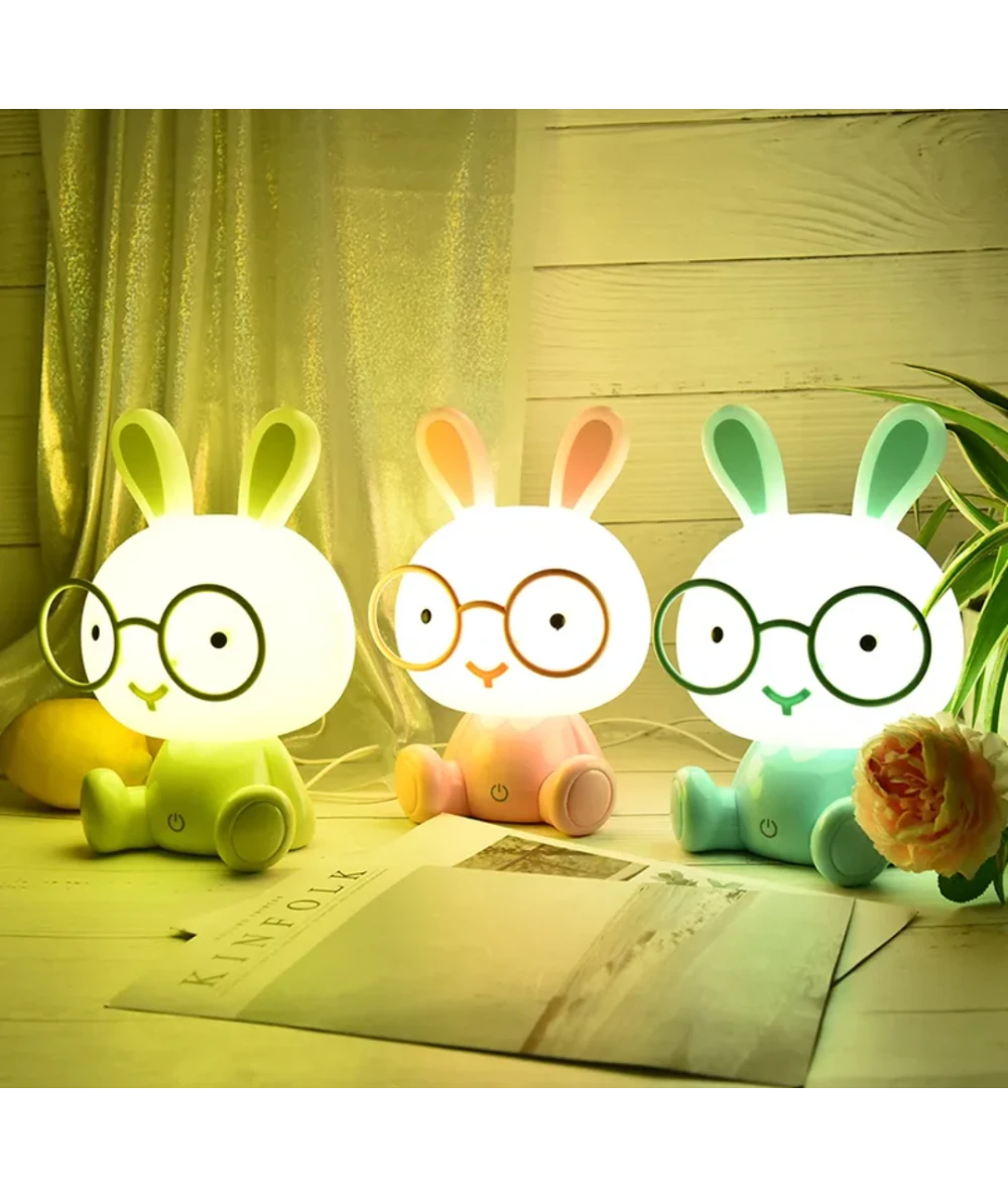 LUZ NOCTURNA CONEJITO AZUL F-Bright 2400616-AZ 3 LUZ NOCTURNA CONEJITO AZUL F-Bright 2400616-AZ - Imagen 3