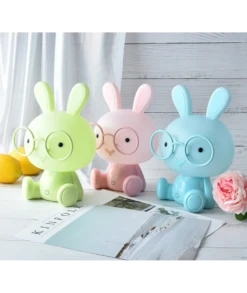 LUZ NOCTURNA CONEJITO ROSA 2400616-RO F-Bright 2400616-RO -Bazar Casa Sole luz nocturna conejito rosa 2400616 ro f bright 2400616 ro 2