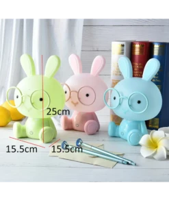 LUZ NOCTURNA CONEJITO ROSA 2400616-RO F-Bright 2400616-RO -Bazar Casa Sole luz nocturna conejito rosa 2400616 ro f bright 2400616 ro 3