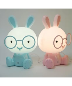 LUZ NOCTURNA CONEJITO ROSA 2400616-RO F-Bright 2400616-RO -Bazar Casa Sole luz nocturna conejito rosa 2400616 ro f bright 2400616 ro 4