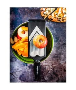 MANDOLINA MICROPLANE V-SLICER WITH JULIENNE FEATURE -Bazar Casa Sole mandolina microplane v slicer with julienne feature 4