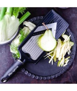 MANDOLINA MICROPLANE V-SLICER WITH JULIENNE FEATURE -Bazar Casa Sole mandolina microplane v slicer with julienne feature 7