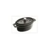 MINI COCOTTE OVAL NEGRA IBILI 726015N