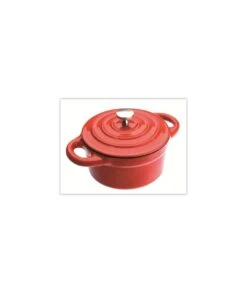 MINI COCOTTE REDONDA ROJA IBILI 725910R