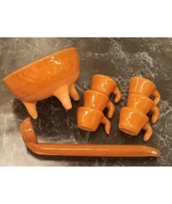 MINI QUEIMADA BARRO 8 PIEZAS -Bazar Casa Sole mini queimada barro 8 piezas 2