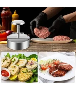 MOLDE HAMBURGUESA 11 CM I-CHEF IBILI 666911 -Bazar Casa Sole molde hamburguesa 11 cm i chef ibili 666911 8