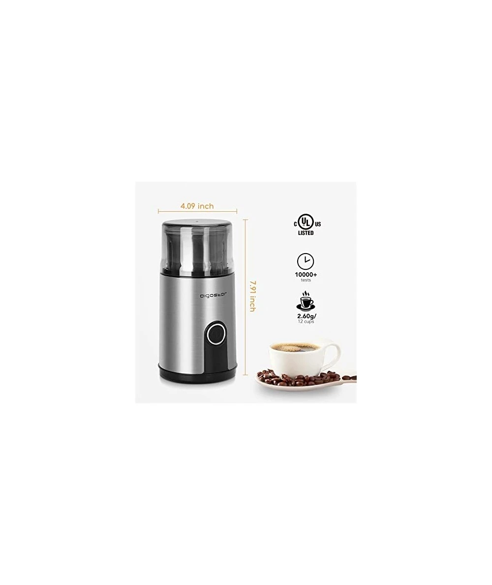 MOLINILLO CAFÉ AIGOSTAR OTTO 200W 2 MOLINILLO CAFÉ AIGOSTAR OTTO 200W - Imagen 2