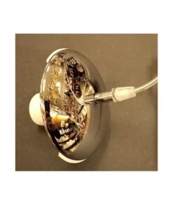 MONTURA GOTA DE CERA COLOR CROMO BRILLO -Bazar Casa Sole montura gota de cera color cromo brillo 3