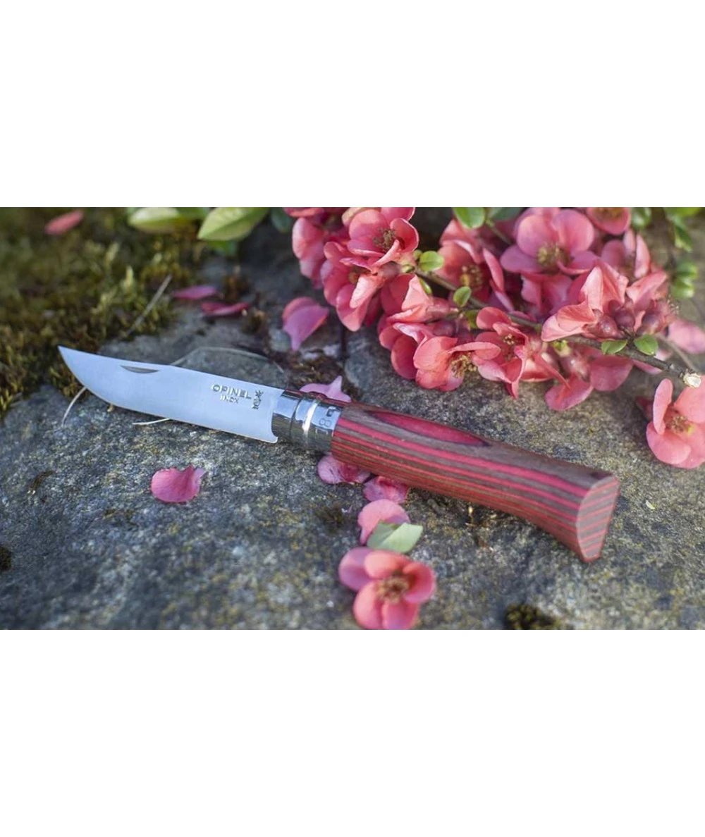 NAVAJA OPINEL N° 8 ABEDUL ROJO 2 NAVAJA OPINEL N° 8 ABEDUL ROJO - Imagen 2