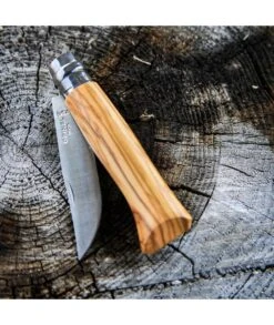 NAVAJA OPINEL OLIVE Nº 08 INOX
