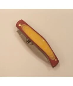 NAVAJA PALLESA CON MANGO MICARTA BANDERA ESPAÑA SG ALBACETE -Bazar Casa Sole navaja pallesa con mango micarta bandera espana sg albacete 2