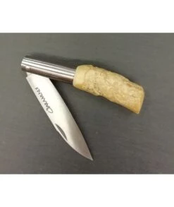 NAVAJA TARAMUNDI BOJ NATURAL PUNTA RECTA 7CM