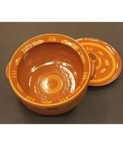 OLLA DE BARRO FABRICADA EN BUÑO 4 LITROS -Bazar Casa Sole olla de barro fabricada en buno 4 litros 2