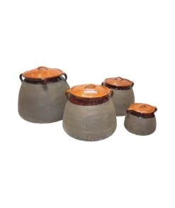 OLLA MARMITA DE BARRO CON TAPA 18 LITROS -Bazar Casa Sole olla marmita de barro con tapa 18 litros 6