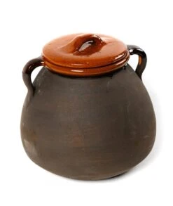 OLLA MARMITA DE BARRO CON TAPA 8 LITROS -Bazar Casa Sole olla marmita de barro con tapa 8 litros 5
