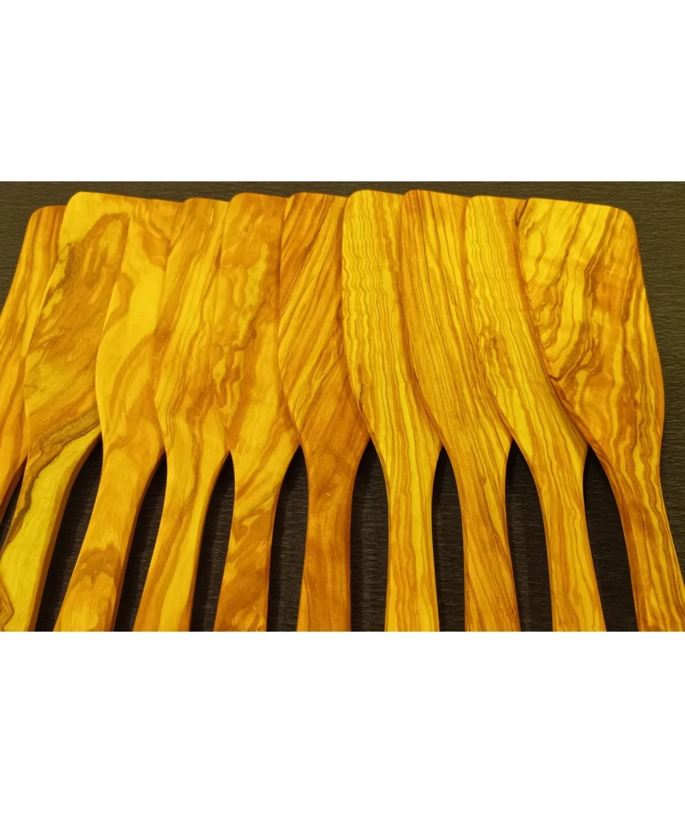 PALA RECTA 31 CM MADERA DE OLIVO 2 PALA RECTA 31 CM MADERA DE OLIVO - Imagen 2