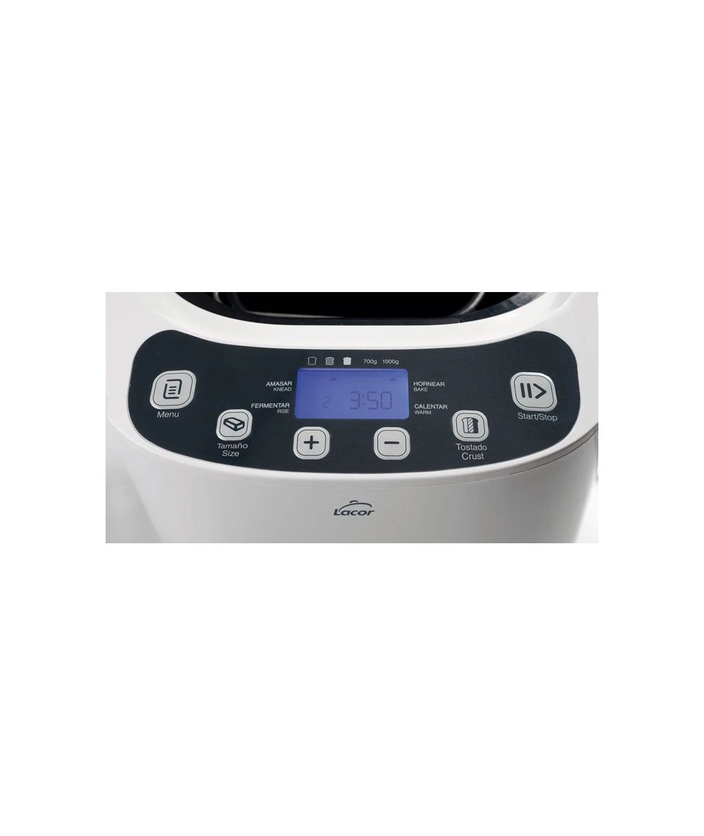 PANIFICADORA AUTOMÁTICA WHITE LACOR 69334 4 PANIFICADORA AUTOMÁTICA WHITE LACOR 69334 - Imagen 4