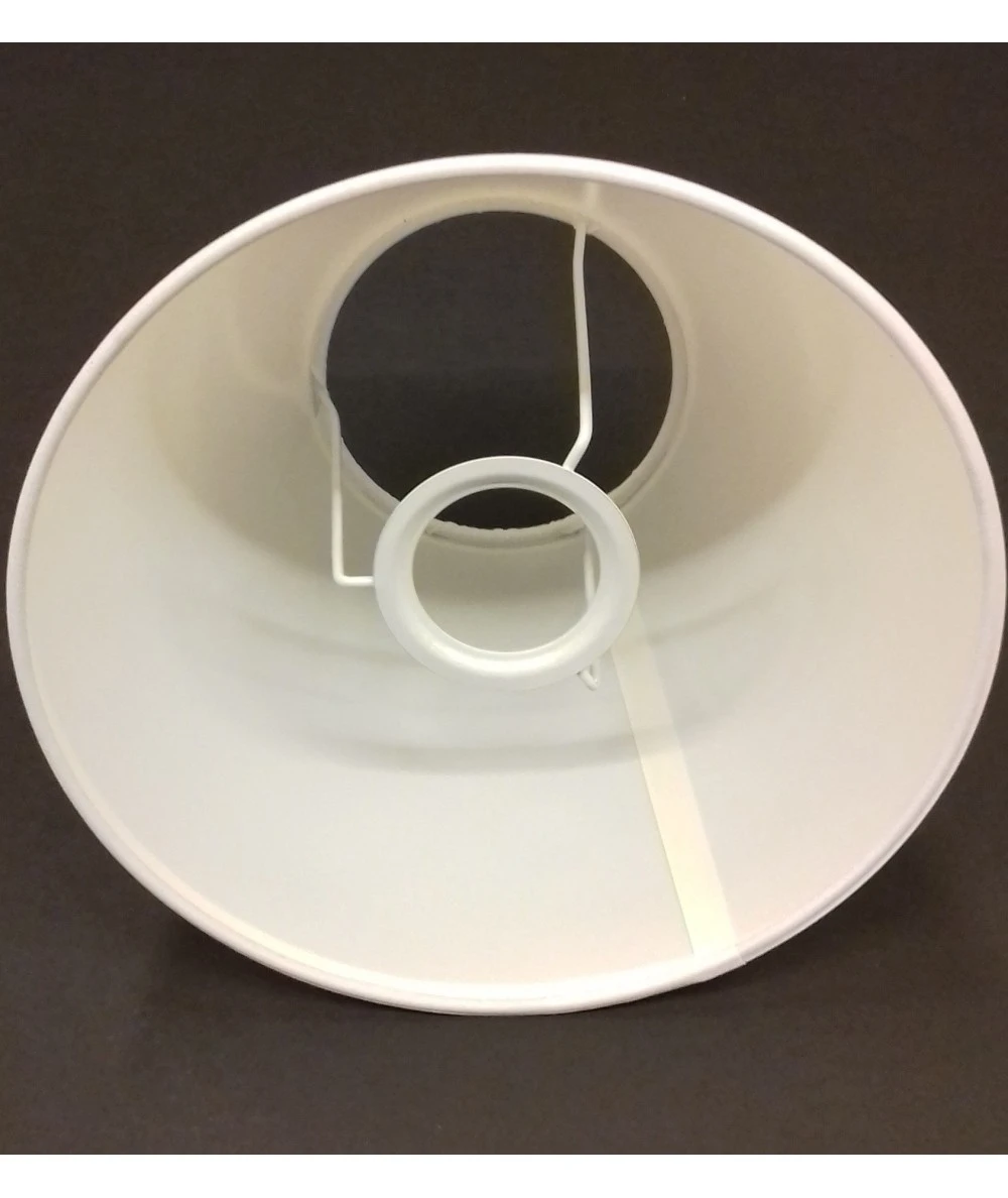 PANTALLA PARA LÁMPARA 20X10X14 CM BLANCA 2 PANTALLA PARA LÁMPARA 20X10X14 CM BLANCA - Imagen 2