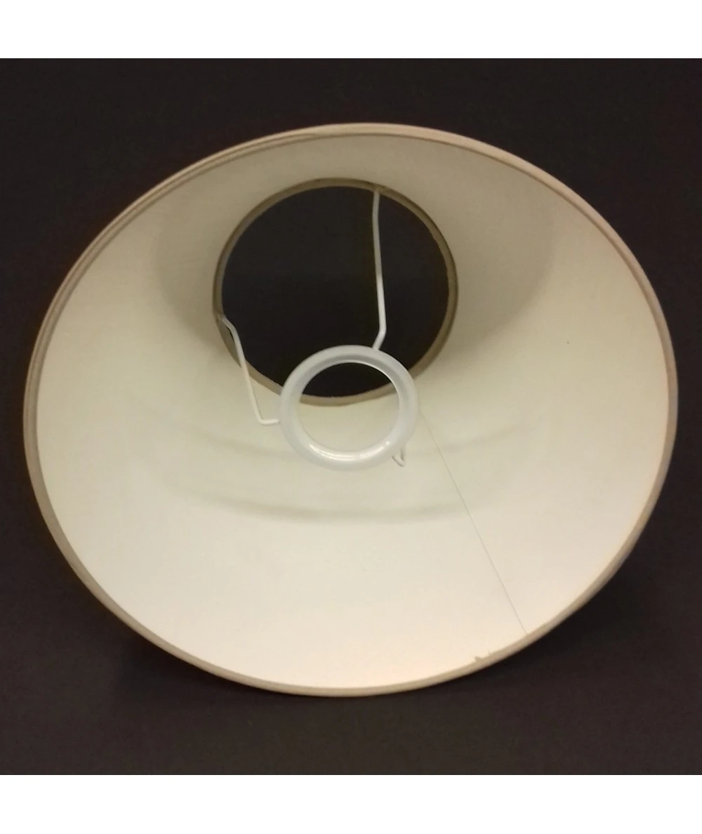 PANTALLA PARA LÁMPARA 20X10X14 CM HILOS PLATA 2 PANTALLA PARA LÁMPARA 20X10X14 CM HILOS PLATA - Imagen 2