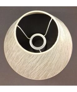 PANTALLA PARA LÁMPARA 20X10X14 CM HILOS PLATA 6 PANTALLA PARA LÁMPARA 20X10X14 CM HILOS PLATA -Bazar Casa Sole pantalla para lampara 20x10x14 cm hilos plata 2