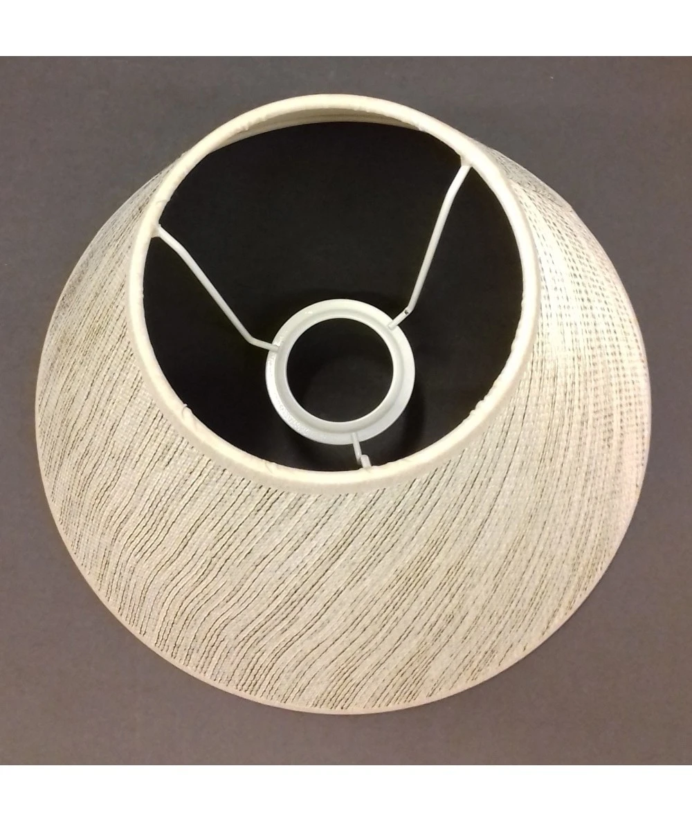 PANTALLA PARA LÁMPARA 20X10X14 CM HILOS PLATA 3 PANTALLA PARA LÁMPARA 20X10X14 CM HILOS PLATA - Imagen 3