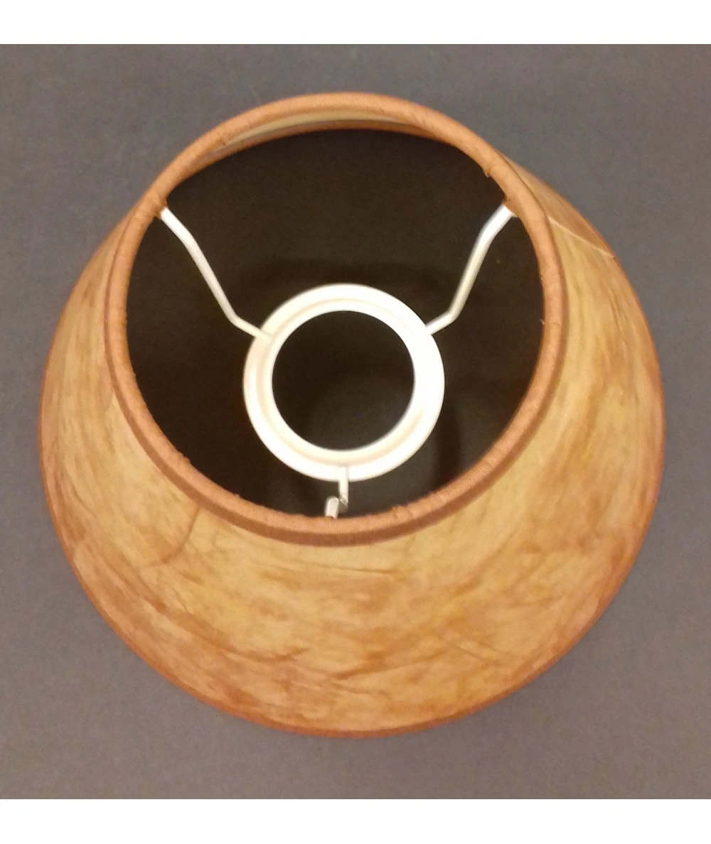 PANTALLA PARA LÁMPARA 25X12X15 CM MARRÓN 3 PANTALLA PARA LÁMPARA 25X12X15 CM MARRÓN - Imagen 3