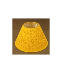 PANTALLA PARA LÁMPARA 30X14X19 CM BORDADA