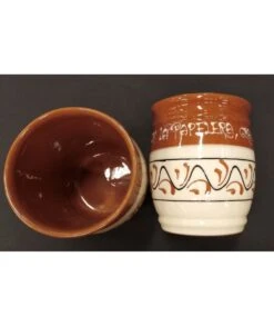 PAPELERA BARRO GRANDE 2021A -Bazar Casa Sole papelera barro grande 2021a 2