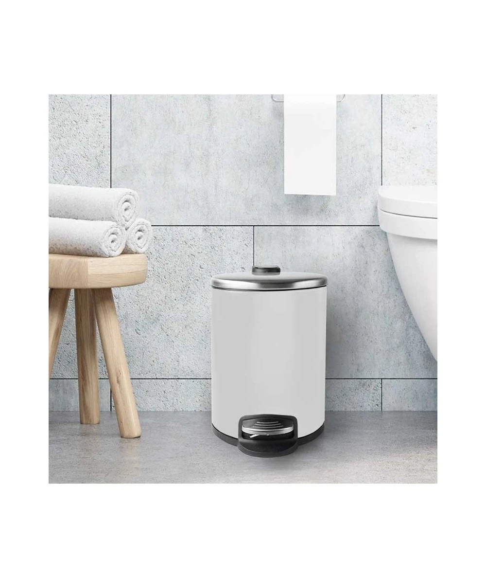 PAPELERA BLANCA 3 LITROS LACOR 63307 1 PAPELERA BLANCA 3 LITROS LACOR 63307