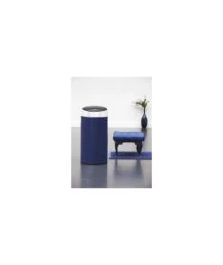 PAPELERA COCINA 45L AZUL COBALTO BRABANTIA 424489