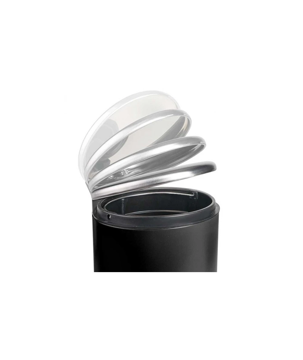 PAPELERA NEGRA 3 LITROS LACOR 63309 4 PAPELERA NEGRA 3 LITROS LACOR 63309 - Imagen 4