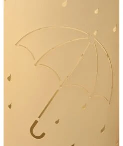 PARAGÜERO PARAGUAS BLANCO FORJA HERMANOS CANTERO ARCOS -Bazar Casa Sole paragueero paraguas blanco forja hermanos cantero arcos 2